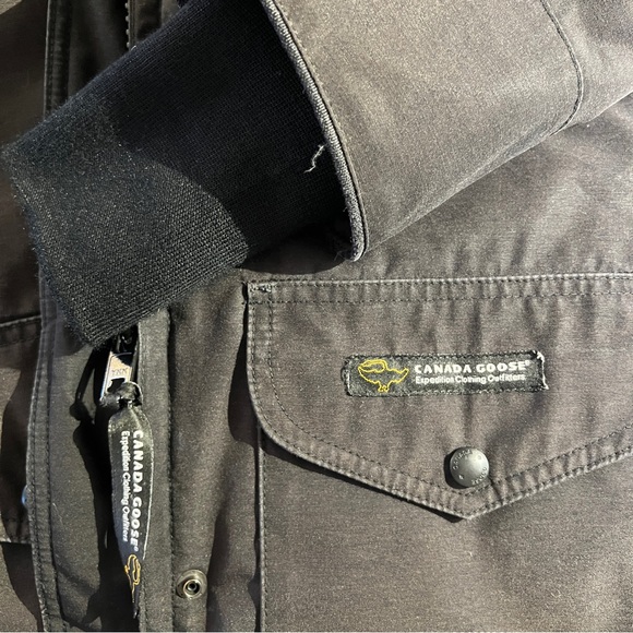 Canada Goose Black Parka - Picture 6 of 9